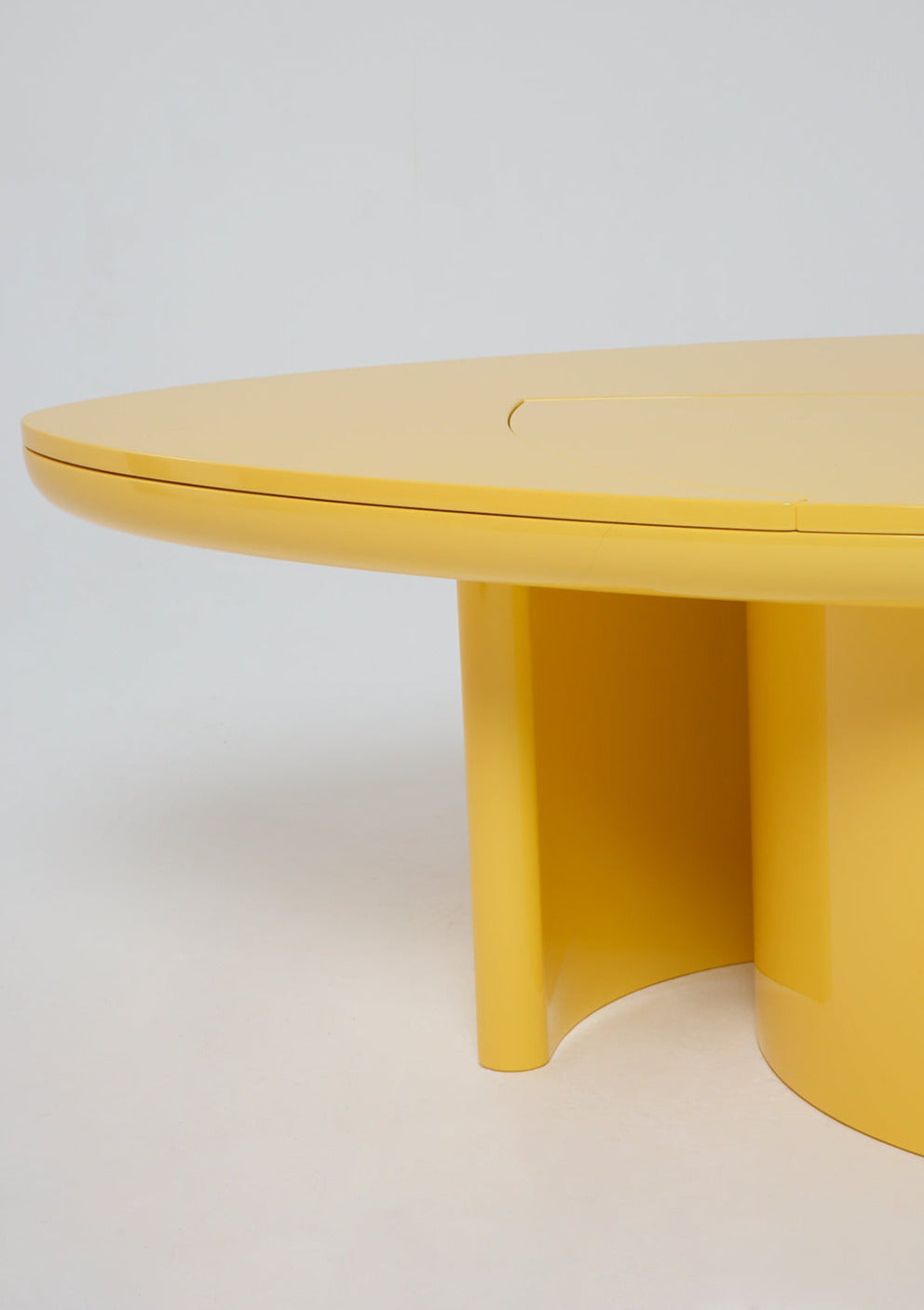 Glossy Yellow Coffee Table